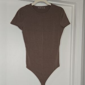 Abercrombie & Fitch Tan Bodysuit